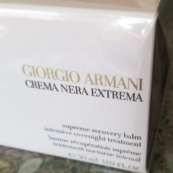 Giorgio Armani Other - GIORGIO ARMANI CREMA NERA SUPREME RECOVERY BALM